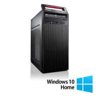 Lenovo ThinkCentre E73 torony felújított számítógép, Intel Core i7-4770 3.40-3.90GHz, 8GB DDR3, 256GB SSD, DVD-RW + Windows 10 Home