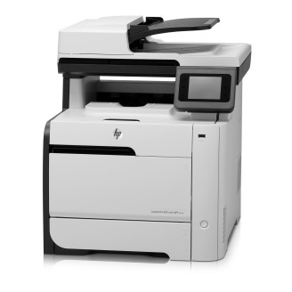 Multifunzione laser a colori usata HP LaserJet Pro 300 MFP M375nw, A4, 19 ppm, Fotocopiatrice, Scanner, Fax, Rete, USB