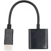 DisplayPort to DVI-I adapter cable