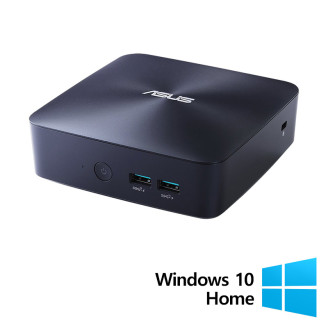 Felújított számítógép Asus Vivo UN68U Mini PC, Intel Core i5-8250U 1.60 - 3.40, 8GB DDR4, 128GB SSD + Windows 10 Home