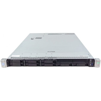 HP ProLiant DL360 G9 1U felújított kiszolgáló, 2 x Intel Xeon 10-Core E5-2650 V3 2.3–3,0 GHz, 32 GB DDR4 ECC, 2 x 900GB HDD SAS/10k, HP P440ar/2GB Raid, 4 x Gigabit, iLO 4 Advanced, 2x500W források