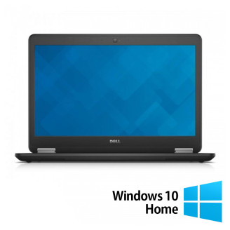 Dell Latitude E7450 felújított laptop, Intel Core i7-5600U 2.60GHz, 8GB DDR3, 256GB SSD, 14 hüvelykes Full HD, Webkamera + Windows 10 Home