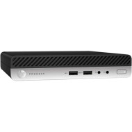 Computer Refurbished HP ProDesk 400 G4 Mini PC, Intel Core i3-8100T 3.40GHz, 8GB DDR4, 256GB SSD + Windows 10 Pro