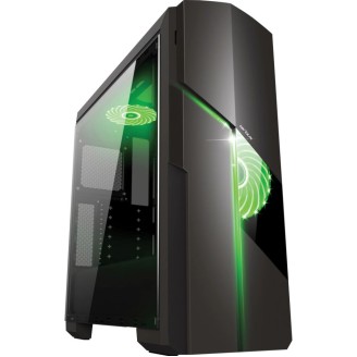 Nuovo Case Serioux Makenna Nero, Middle Tower, ATX, Senza Alimentatore