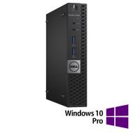 Felújított számítógép DELL OptiPlex 3040 MiniPC, Intel Core i5-6500T 2.50GHz, 8GB DDR3, 256GB SSD + Windows 10 Pro