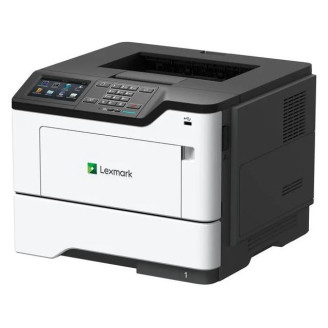 Kasutatud ühevärviline laserprinter Lexmark MS622dn, A4, 50 lk/min, 1200 x 1200 dpi, võrk, USB, dupleks