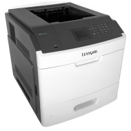 Lexmark MS811DN Monochromatická laserová použitá tiskárna, duplexní, A4, 60str./min, 1200 x 1200 dpi, síťová, USB