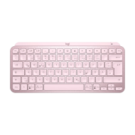 Neue kabellose Tastatur LOGITECH MX Keys Mini, USB, Bluetooth, deutsches Layout, Pink