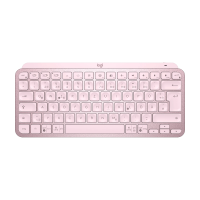 Nova brezžična tipkovnica LOGITECH MX Keys Mini, USB, Bluetooth, nemška razporeditev, roza