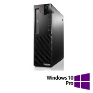 Lenovo Thinkcentre M93 SFF renoveret computer, Intel Core i5-4570 3,20, 8 GB DDR3, 256 GB SSD + Windows 10 Pro