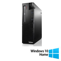 Felújított számítógép Lenovo Thinkcentre M93 SFF, Intel Core i5-4570 3.20, 8 GB DDR3, 500 GB HDD + Windows 10 Home