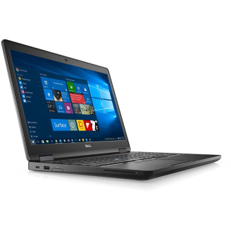 Laptop Używany Dell Latitude 5590, Intel Procesor Core i5-7300U 2,60 GHz, 8 GB DDR4, 256 GB SSD M.2, 15,6 cala Full HD, kamera internetowa, klawiatura numeryczna