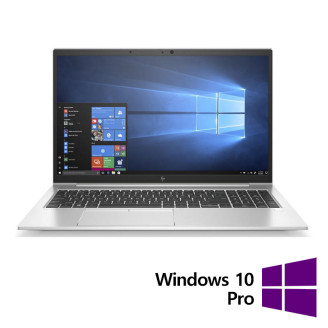 Ordinateur portable remis à neuf HP EliteBook 850 G7, Intel Core i5-10310U 1,70 - 4,40 GHz, 8 Go DDR4, 256 Go SSD, 15,6 pouces Full HD, Webcam + Windows 10 Pro