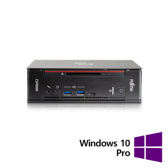 Fujitsu Q958 Mini-PC Generalüberholter Computer, Intel Core i5-9500 3,00 - 4,40 GHz, 8 GB DDR4, 256 GB SSD + Windows 10 Pro