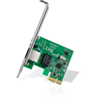 New Network Card TP-Link TG-3468, PCIe, Auto MDI/MDIX, 1x RJ-45, 10/100/1000 Mbps