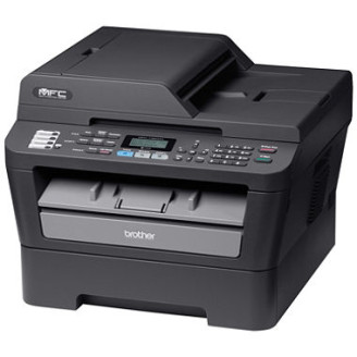 Brother MFC-7460DN Impresora multifunción láser monocromática, dúplex, A4, 26 ppm, 2400 x 600, fax, copiadora, escáner, red