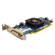 Scheda video PCI-E ATI Radeon 6350 512MB, DMS-59, design a basso profilo + adattatore cavo video da DMS 59 a 2x DVI