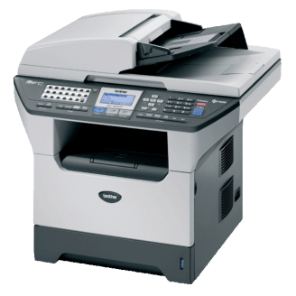 Multifunzione di seconda mano Laser monocromatico Brother MFC-8860DN, A4, 30 ppm, Scanner, Fax, Copiatrice, USB, Rete