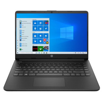 Portátil usado HP 14s-fq0710nd, AMD Athlon 3020E, 8GB DDR4, 256GB SSD, 14 pulgadas FHD, Webcam