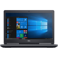 Dell Precision 7720 μεταχειρισμένο φορητό υπολογιστή, Intel Core i7-7820HQ 2.90-3.90GHz, 16GB DDR4, 512GB SSD, nVidia Quadro P3000 6GB GDDR5, 17,3 ιντσών HD+, κάμερα web