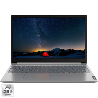 Ανακαινισμένος φορητός υπολογιστής LENOVO ThinkBook 15-IML, Intel Core i5-10210U 1.60 - 4.20GHz, 8GB DDR4, 256GB SSD, 15.6 ίντσες Full HD, Webcam + Windows 10 Home