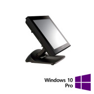 POSIFLEX XT-3815 renoveret POS-system, 15 tommer 1024 x 768 LCD berøringsskærm, Intel Celeron J1900 2.00GHz, 8GB DDR3, 128GB SSD + Windows 10 Pro