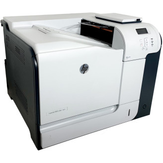 Imprimante laser couleur HP 500 M551DN d’occasion, A4, 33 ppm, 1200 x 1200, USB, Réseau, Recto verso