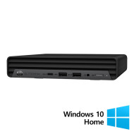 Computer renoveret HP EliteDesk 800 G6 Mini PC, Intel Core i5-10500T 2,30 - 3,80 GHz, 8 GB DDR4, 256 GB SSD + Windows 10 Home