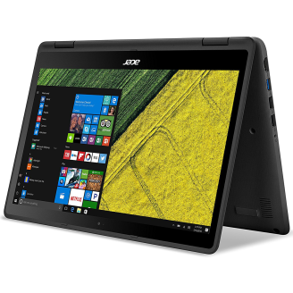 Laptop Használt Acer Spin 5 N16W1, Intel® Core™ i5-7200U 2,50–3,10 GHz, 8 GB DDR4, 256 GB SSD, 14 hüvelykes, Full HD érintőképernyő, webkamera