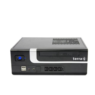 Begagnad Dator Terra Mini PC, Intel Core i3-7100 3,90GHz, 8GB DDR4, 256GB SSD, DVD-ROM