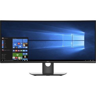 Monitor curvo LED IPS Dell di seconda mano da 34