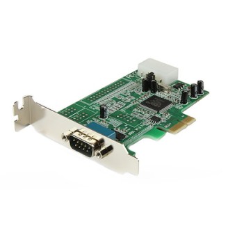 Używana karta adaptera szeregowego RS232 (COM) - PCI Express, 1 port