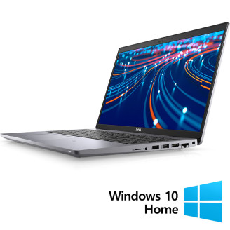 Odnowiony laptop Dell Latitude 5520, Intel Core i5-1145G7 2,60 - 4,40 GHz, 16 GB DDR4, 512 GB SSD, 15,6 cala Full HD, kamera internetowa + Windows 10 Home