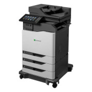 Multifunktionell begagnad färglaser LEXMARK CX825dte, A4, 55 sid/min, 1200 x 1200 dpi, Skanner, Fax, Kopiator, Duplex, USB, Nätverk