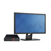 Lenovo ThinkCentre M700 Mini PC repasovaný počítačový balíček, Intel Core i5-6400T 2,20 – 2,80 GHz, 8 GB DDR4, 256 GB SSD + 22palcový monitor + Windows 10 Pro