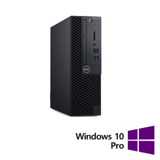 Generalüberholter DELL OptiPlex 3070 SFF Computer, Intel Core i3-9100 3,60 - 4,20 GHz, 8 GB DDR4, 256 GB SSD + Windows 10 Pro