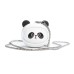 OptimX G05D Panda Face wireless headphones, Bluetooth 5.4 OptimX G05D Panda Face wireless headphones, Bluetooth 5.4