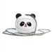 OptimX G05D Panda Face wireless headphones, Bluetooth 5.4 OptimX G05D Panda Face wireless headphones, Bluetooth 5.4
