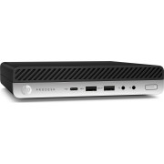 Computer Refurbished HP ProDesk 600 G5 Mini, Intel Core i5-8500T 2.10 - 3.50GHz, 8GB DDR4, 256GB SSD + Windows 10 Home