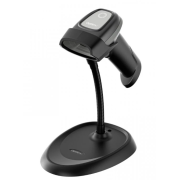 Lector de código de barras inalámbrico OptimX H1000R, 1D/2D/QR, Bluetooth + soporte - (Similar a Motorola Symbol)