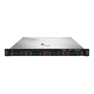 Renoverad server HP ProLiant DL360 G10 1U, 2 x Intel Xeon Gold 6140 18-kärnig 2.30 - 3.70GHz, 768GB DDR4, 2 x SSD 1TB 870EVO + 2 x 10TB HDD SAS/7.2k, Raid P408i-a SR/2GB, 4 x 1Gb+2x10/25Gb, iLO 5 Advanced, 2 x 800W nätaggregat HS