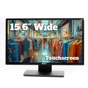 OptimX Pro MY156 Touchscreen POS Monitor, 15.6 inch Wide, VGA, HDMI, USB, VESA