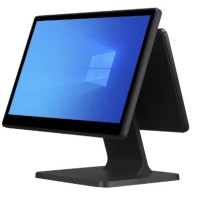 Sistema POS OptimX PRO RS623-2 DualScreen 15.6 - 11.6 pulgadas, Intel N100 hasta 3.4GHz - 12.ª generación, 8GB DDR4, 128 SSD, pantalla táctil Full HD