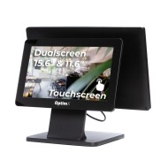 OptimX PRO RS623-2 DualScreen POS systém 15,6 - 11,6 palca, Intel N100 až 3,4 GHz - 12. generácia, 8 GB DDR4, 128 SSD, dotykový displej s rozlíšením Full HD OptimX PRO RS623-2 DualScreen POS systém 15,6 - 11,6 palca, Intel N100 až 3,4 GHz - 12. generácia, 8 GB DDR4, 128 SSD, dotykový displej s rozlíšením Full HD