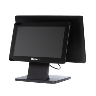 Sistema POS OptimX PRO RS623-2 DualScreen da 15,6 - 11,6 pollici, Intel N100 fino a 3,4GHz - 12a generazione, 8GB DDR4, 128 SSD, Touchscreen Full HD