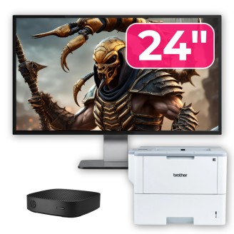 Second Hand HP T430 Thin Client PC Package, Intel Celeron N4000 1.10-2.60GHz, 2GB DDR4, 16GB SSD + 24