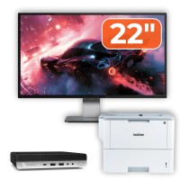 Polovni HP ProDesk 600 G5 mini kalkulator paket, Intel Core i5-8500T 2.10 - 3.50GHz, 8GB DDR4, 256GB SSD + 22
