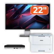 Second Hand HP ProDesk 400 G4 Mini PC, Intel Core i3-8100T 3.40GHz, 8GB DDR4, 256GB SSD + 22