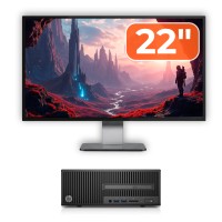 Paket rabljenega kalkulatorja HP 280 G2 SFF, Intel Core i5-6400 2,70GHz, 8GB DDR4, 500GB HDD, DVD-ROM + monitor 22