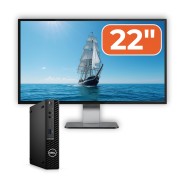 Tweedehands Dell OptiPlex 3090 Mini PC, Intel Core i3-10105T 3.00 - 3.90GHz, 8GB DDR4, 256GB SSD + 22